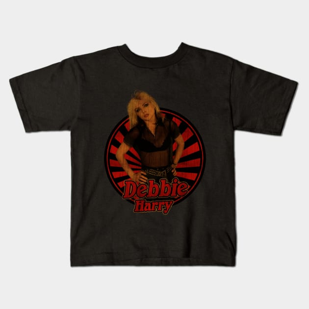 Retro Vintage Classic Debbie Harry Kids T-Shirt by Electric Tone